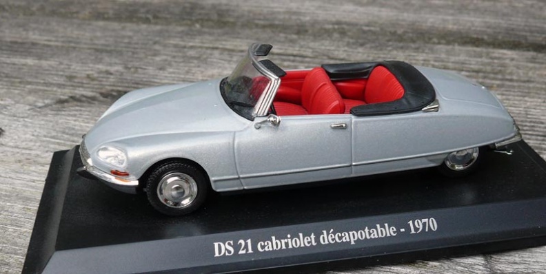 DS 21 cabriolet décapotable 1970 (Norev)
